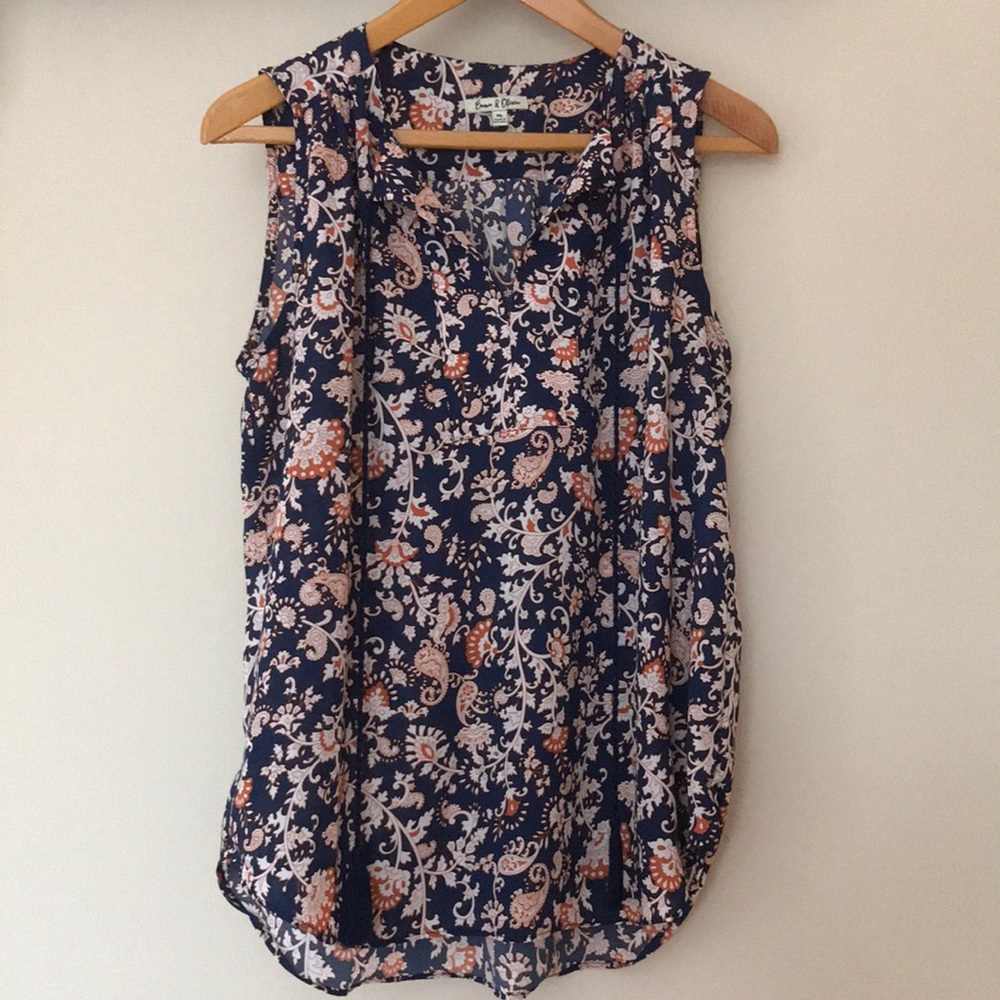 Emma & Olivia Sleeveless Blouse